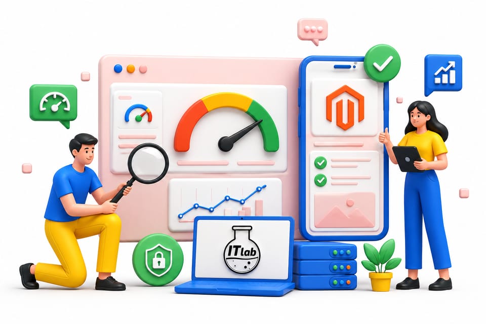 Magento store performance illustration